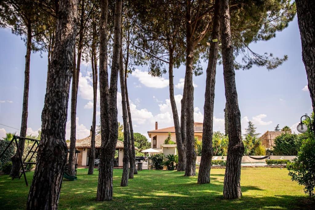 Villa Laoconte Piscina, Jacuzzi E Biliardo Canicattì Buitenkant foto