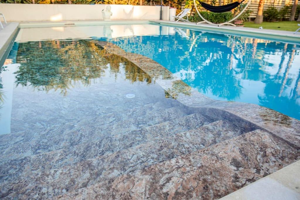 Villa Laoconte Piscina, Jacuzzi E Biliardo Canicattì Buitenkant foto
